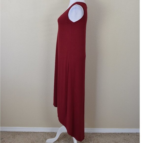 Fresh Produce High Low Midi Jersey Dress S - Picture 3 of 7